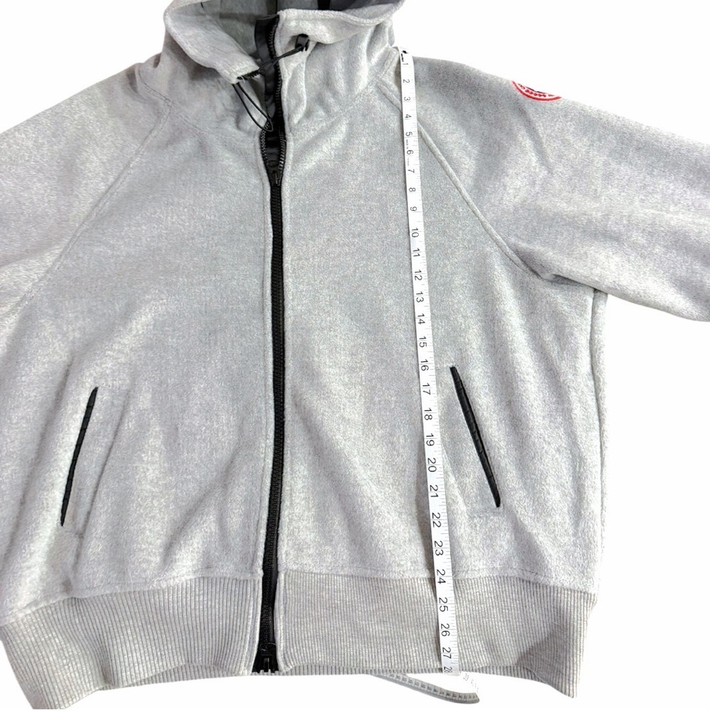 Canada Goose Women’s Kind Fleece Chilliwack Bomber Mist Grey Size XL - Picture 15 of 15